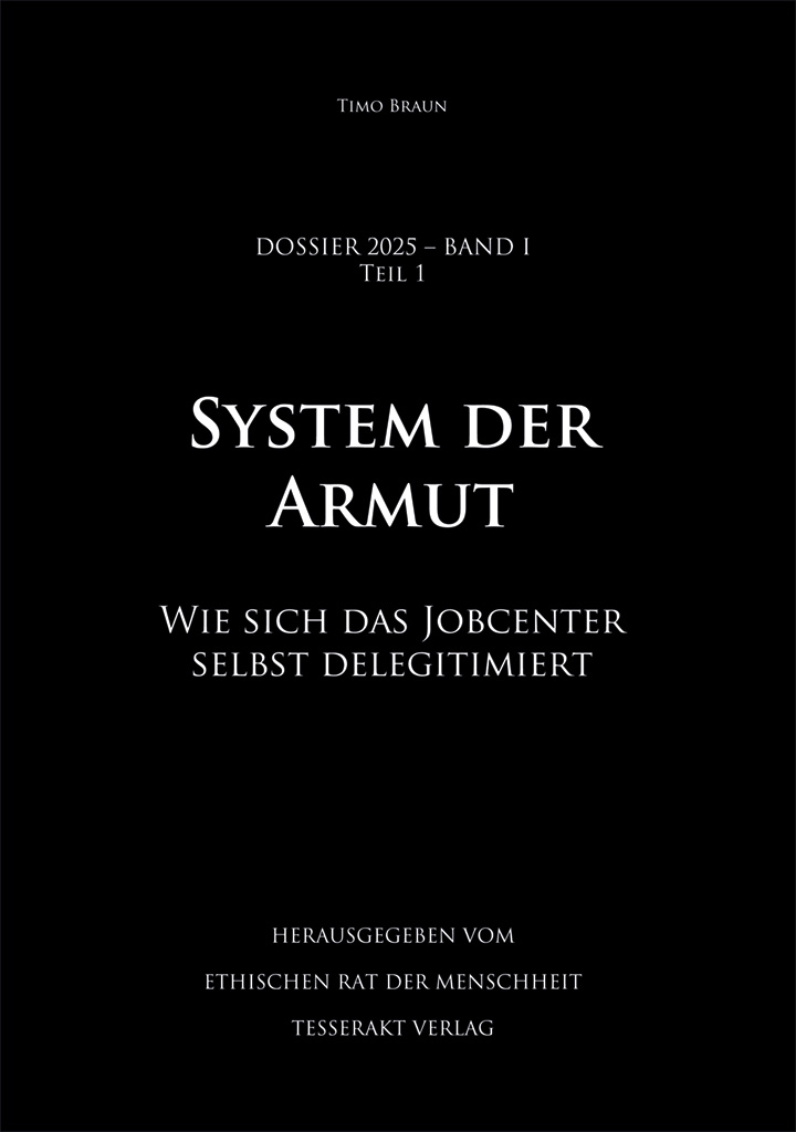 Cover: Dossier 2025 Band I, Teil 1 – System der Armut